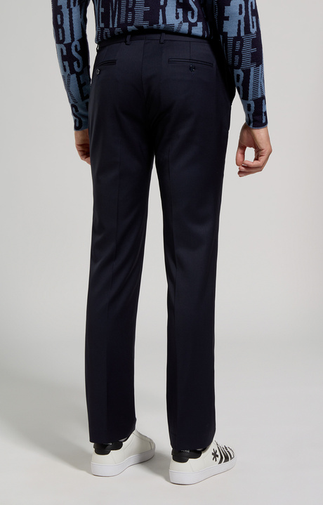 Men's slim fit pants, DEEP WEEL, hi-res-1