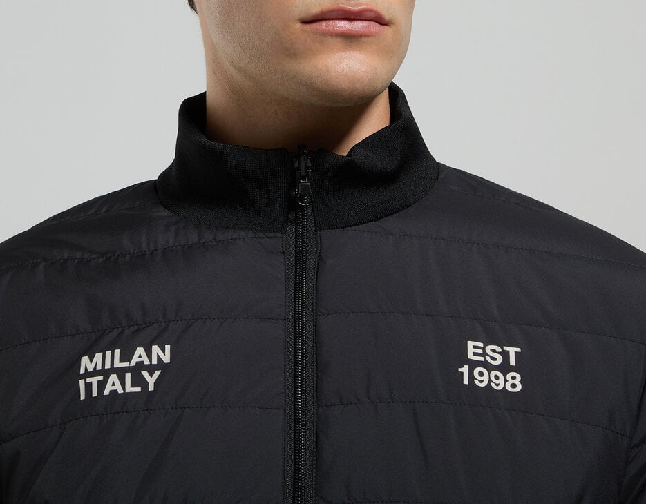 Reversible men's jacket, BLACK Reversible men's jacket, BLACK, hi-res-1