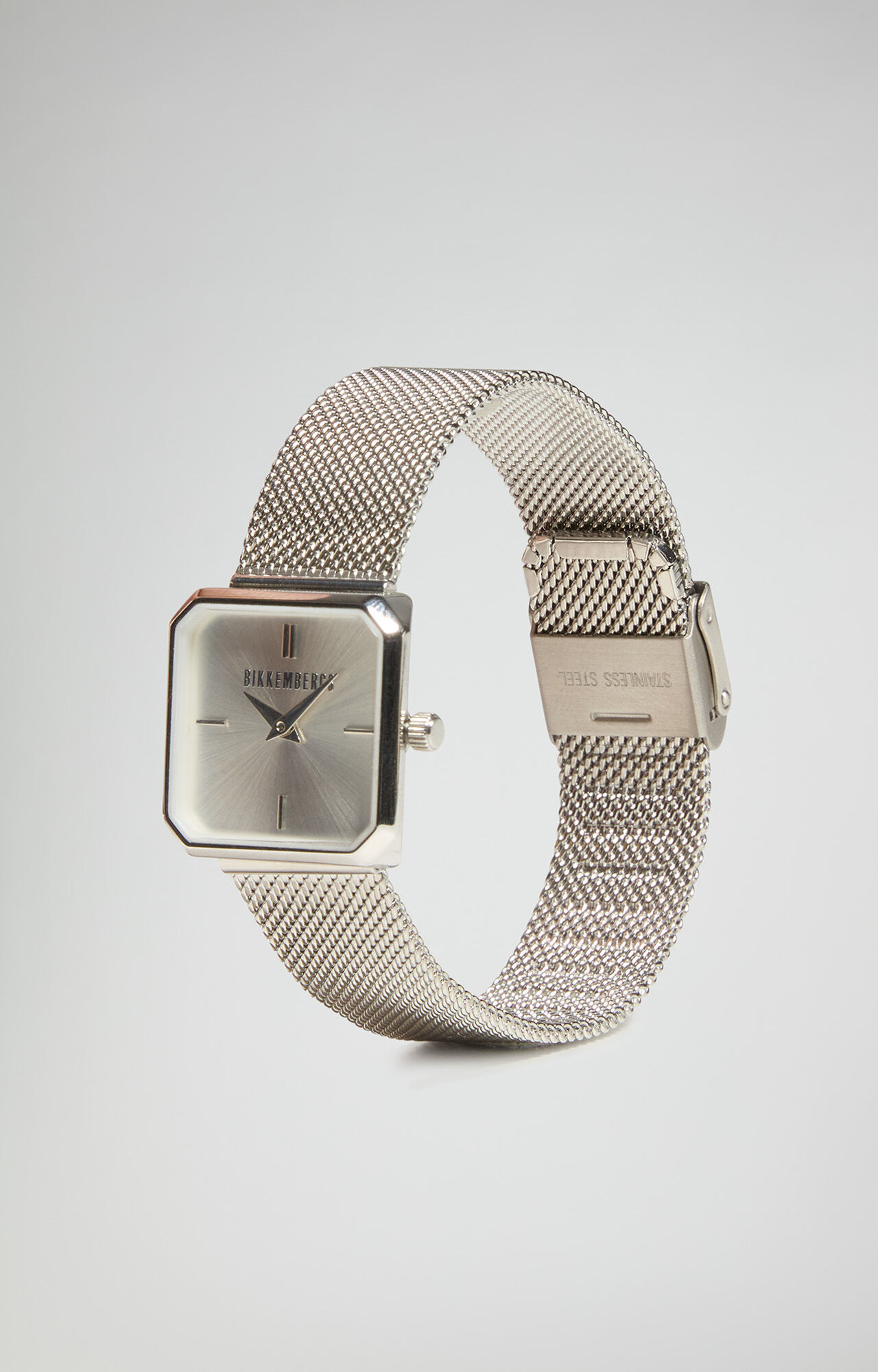 dirk bikkembergs Watch with mesh steel band
