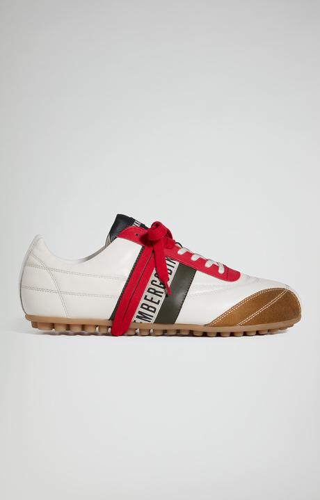 Men's Soccer M sneakers with double laces, PALUDE / OFF WHITE, hi-res-1