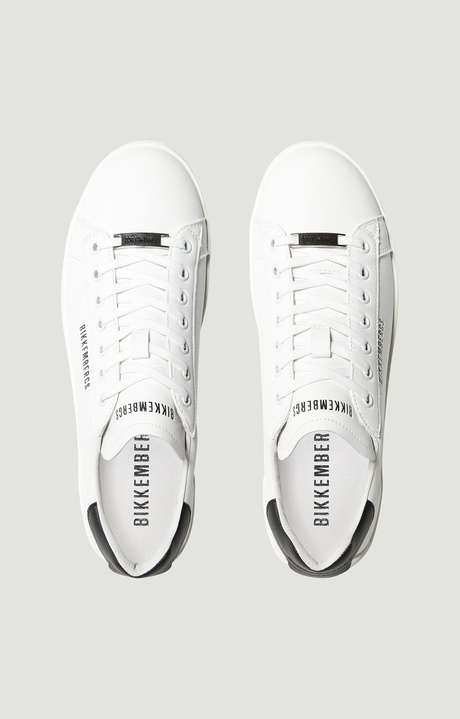 Men's sneakers - Recoba M, WHITE/BLACK, hi-res-1