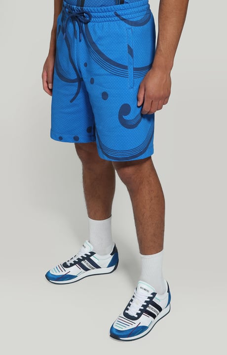 Men's bermuda shorts all-over print, MEGA LOGO G.BLU Men's bermuda shorts all-over print, MEGA LOGO G.BLU, hi-res-1