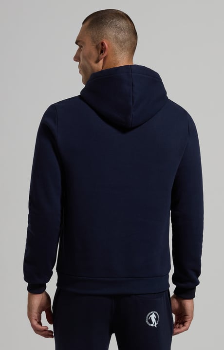 Men's embroidered sweatshirt, BLUE GRAPHITE Men's embroidered sweatshirt, BLUE GRAPHITE, hi-res-1