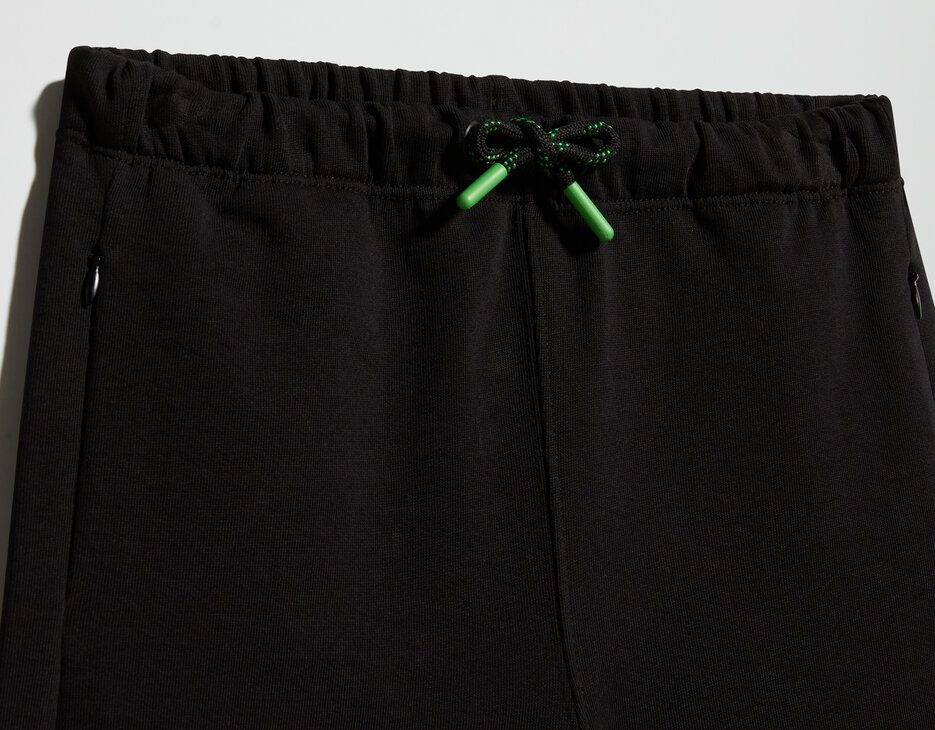 Junior's fleece shorts, BLACK, hi-res-1