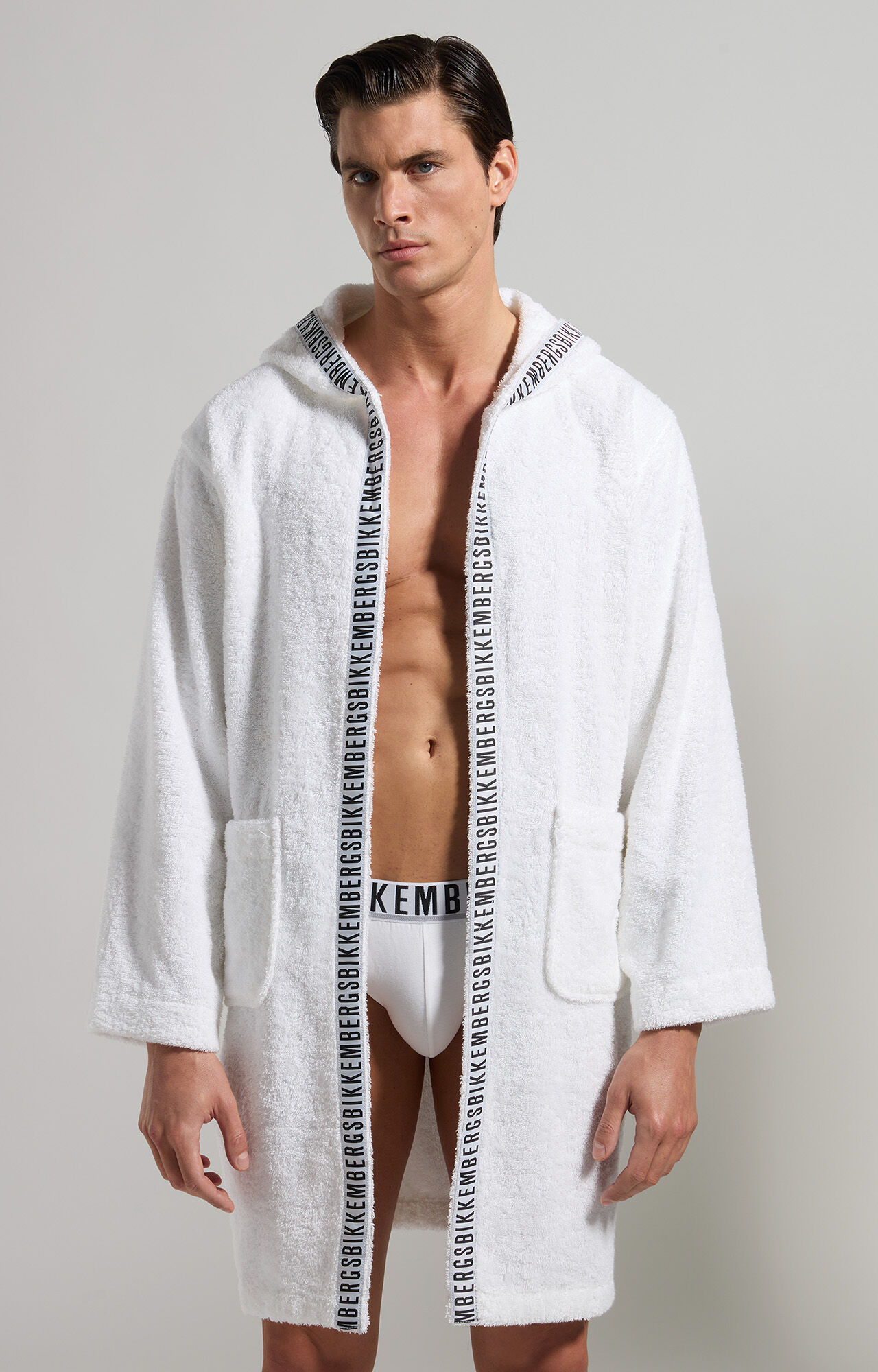 dirk bikkembergs Cotton men's robe