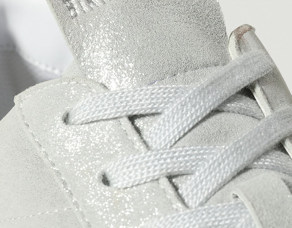 Sheba women's sneakers with metallic details, SILVER Sheba women's sneakers with metallic details, SILVER, hi-res-1