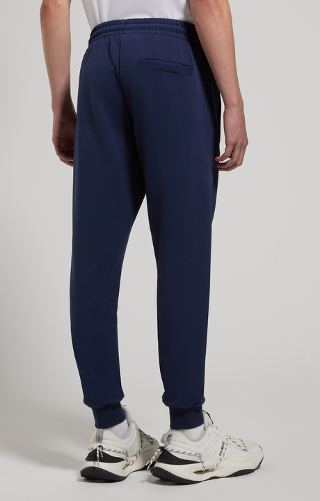 Men’s joggers in technical fabric, BLACK IRIS, hi-res-1
