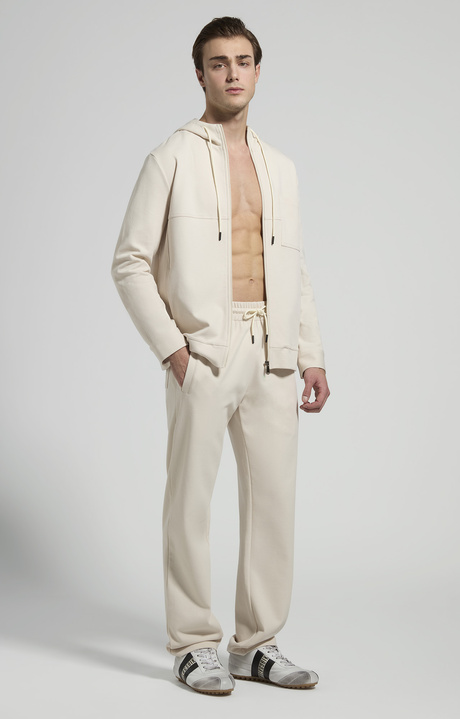 Men&rsquo;s zip-up sweatshirt, MARSHMALLOW, hi-res-1