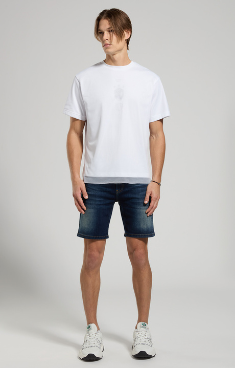 Men's mesh T-shirt, WHITE, hi-res-1