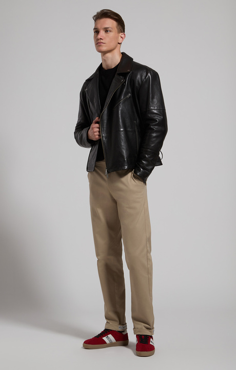 Men’s sweater with tonal logo, BLACK, hi-res-1