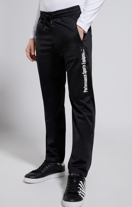 Men's triacetate joggers, METEORITE BLACK, hi-res-1