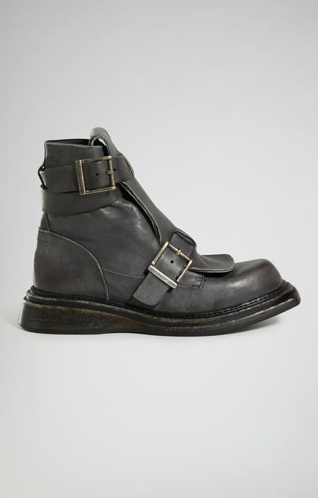 Men’s ankle boots New Heritage, A135 GRIGIO, hi-res-1