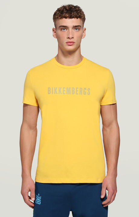 Men's T-shirt 3D print, YELLOW, hi-res-1