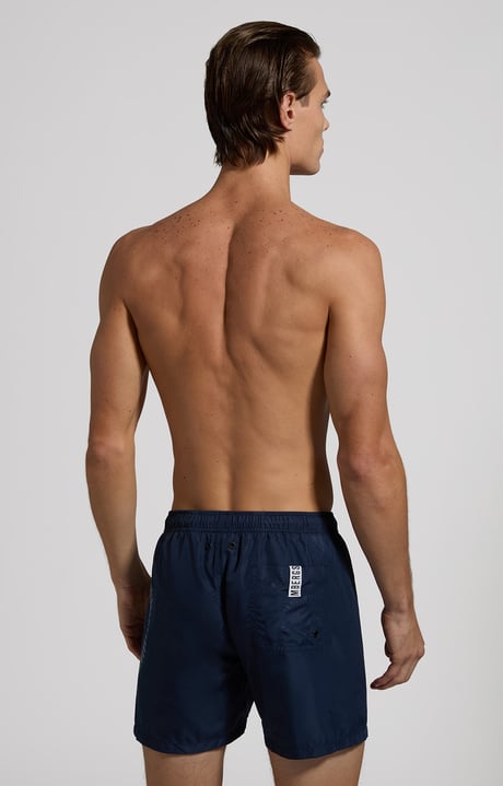 Men's print boardshorts, NAVY Men's print boardshorts, NAVY, hi-res-1