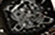 Skeleton men's watch, BLACK/BLACK/BLACK, swatch-color