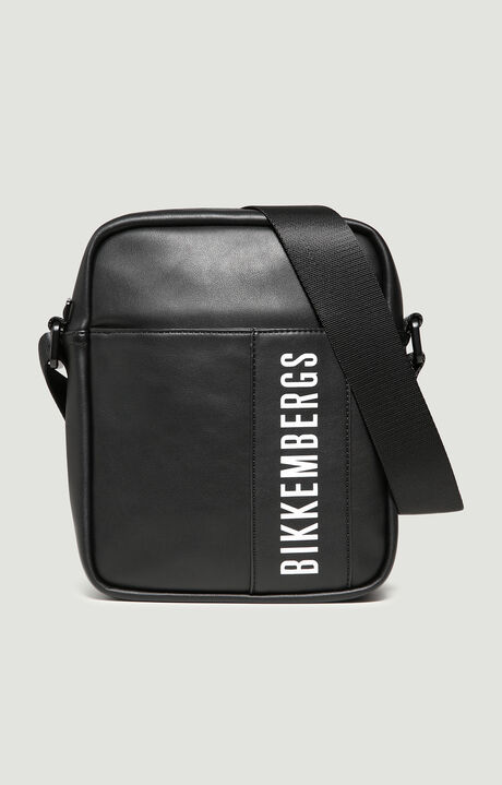 Men's reporter bag – White Label | BLACK | Bikkembergs