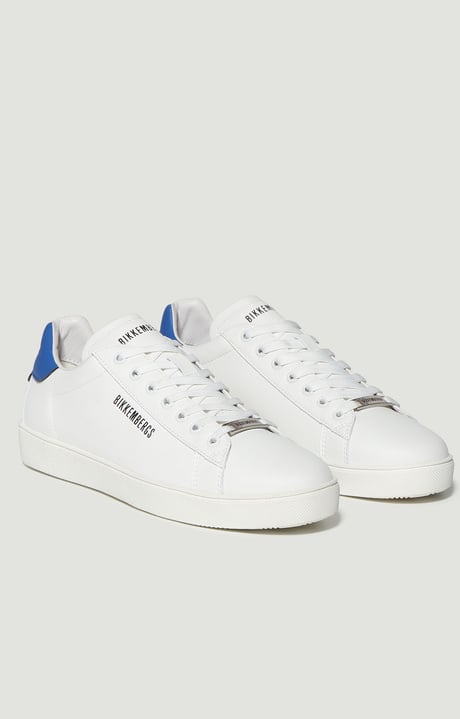 Men's sneakers - Recoba M, WHITE/BLUE, hi-res-1