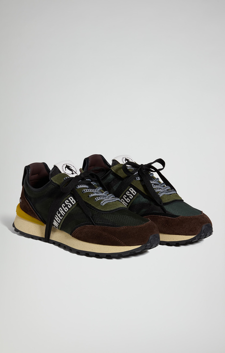Men's Ignite M gradient sneakers, CIOCCOLATO, hi-res-1