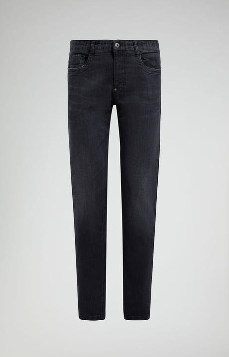 Slim fit men's jeans, BLACK, hi-res-1