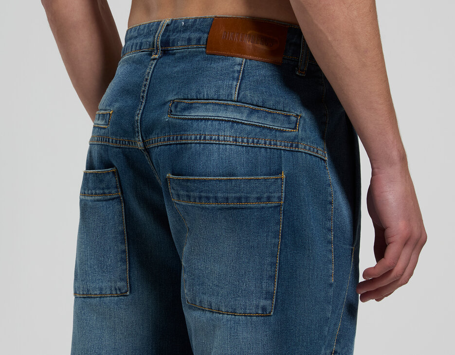 Men&rsquo;s loose-fit jeans, L2 BLUE DENIM , hi-res-1