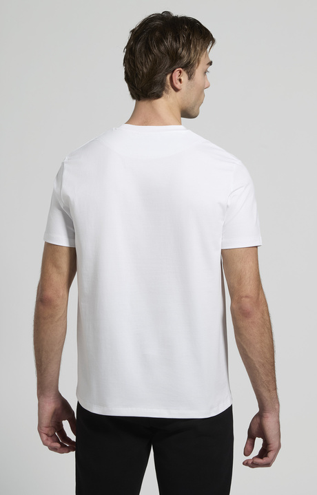 Men's printed T-shirt, WHITE, hi-res-1