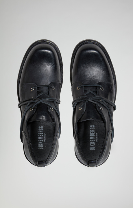 Men's lace-up shoes - Met Hole, BLACK, hi-res-1