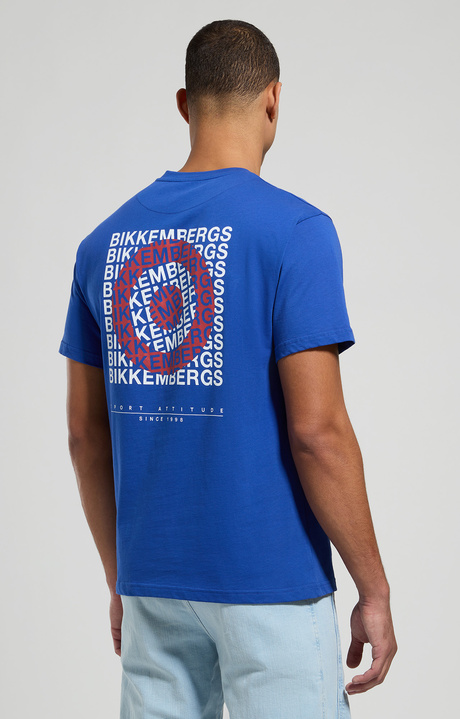 T-shirt uomo con stampe, MAZARINE BLUE, hi-res-1