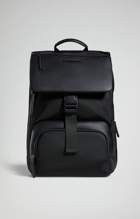 Men's hard-shell BKK Star backpack, BLACK Men's hard-shell BKK Star backpack, BLACK, hi-res-1