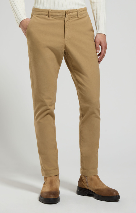 Gabardine men's pants, KELP, hi-res-1