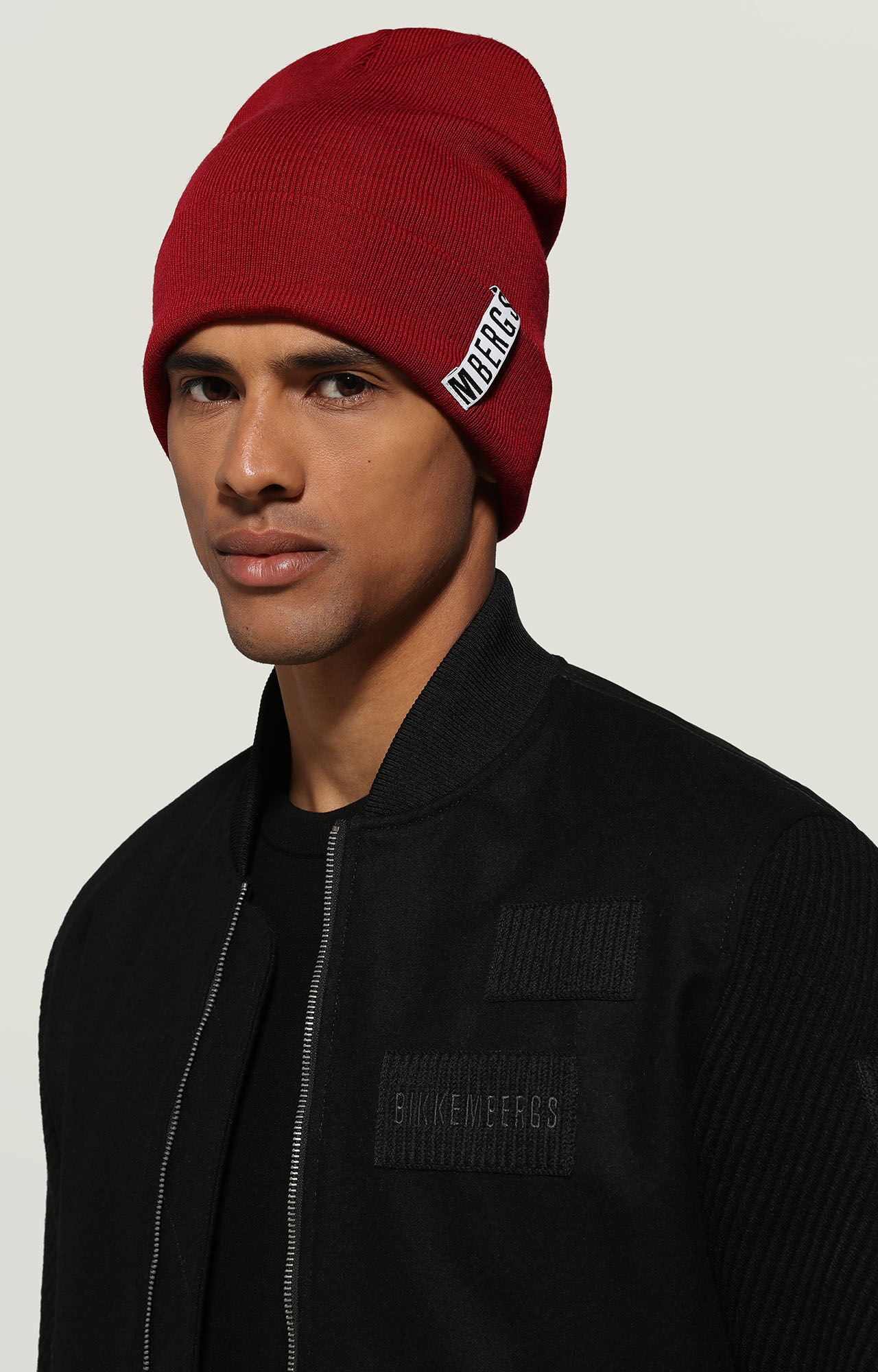 Red Collection garments in merlot red Bikkembergs