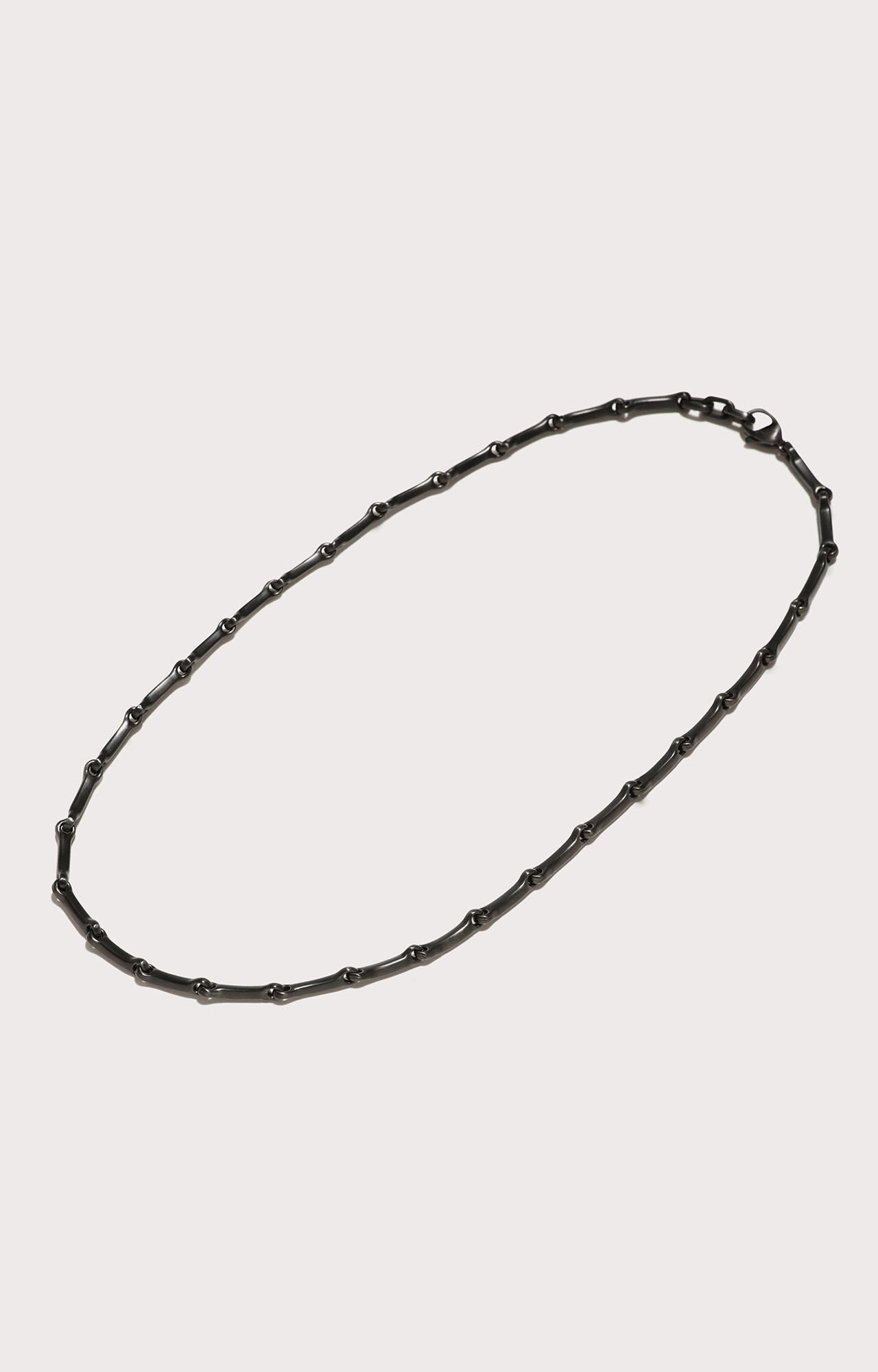 dirk bikkembergs Men's necklace with hammered effect