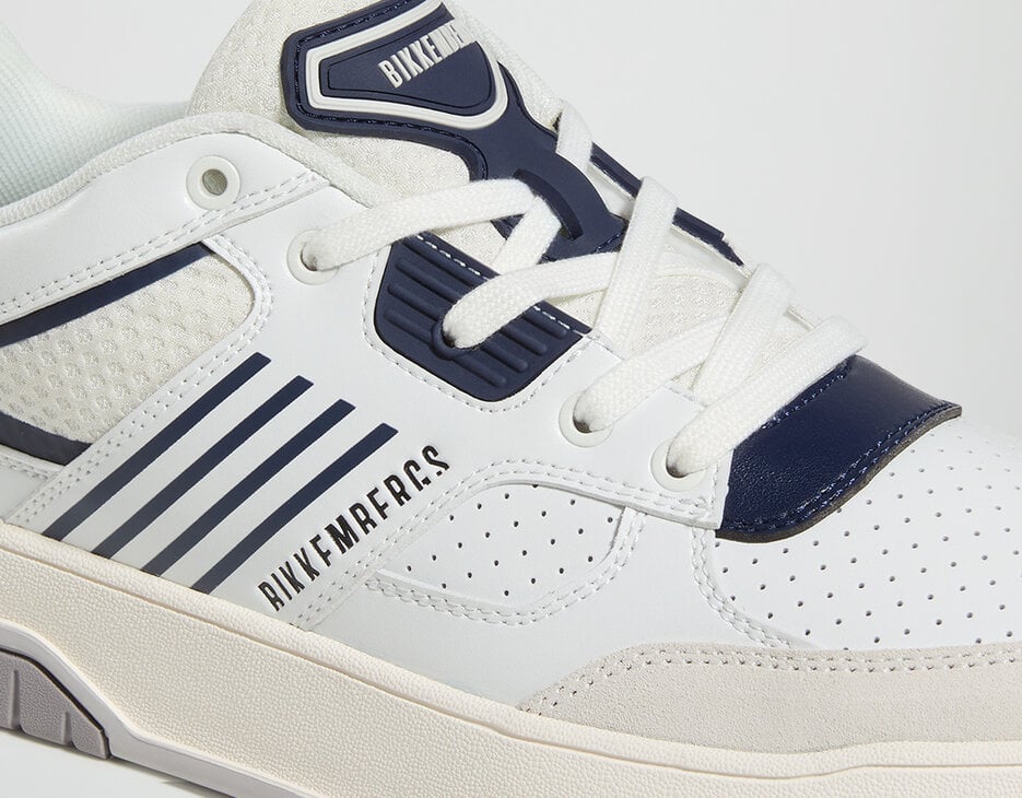 B4SK3T men's sneakers, WHITE/WHITE B4SK3T men's sneakers, WHITE/WHITE, hi-res-1