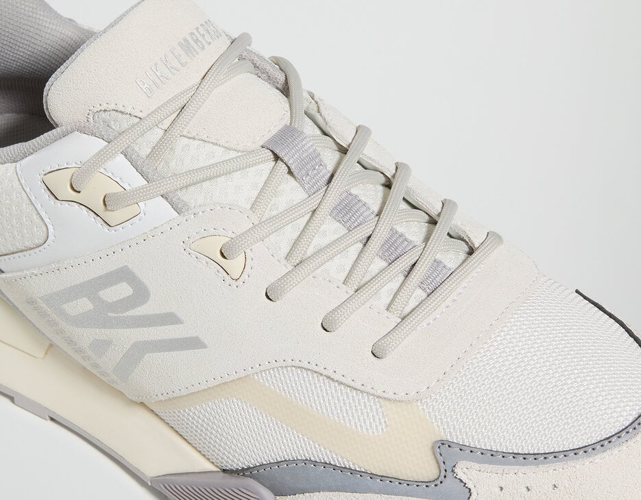 Retro men's sneakers, WHITE Retro men's sneakers, WHITE, hi-res-1
