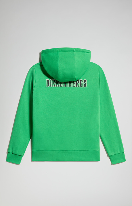 Boy's hoodie, CLASSIC GREEN, hi-res-1