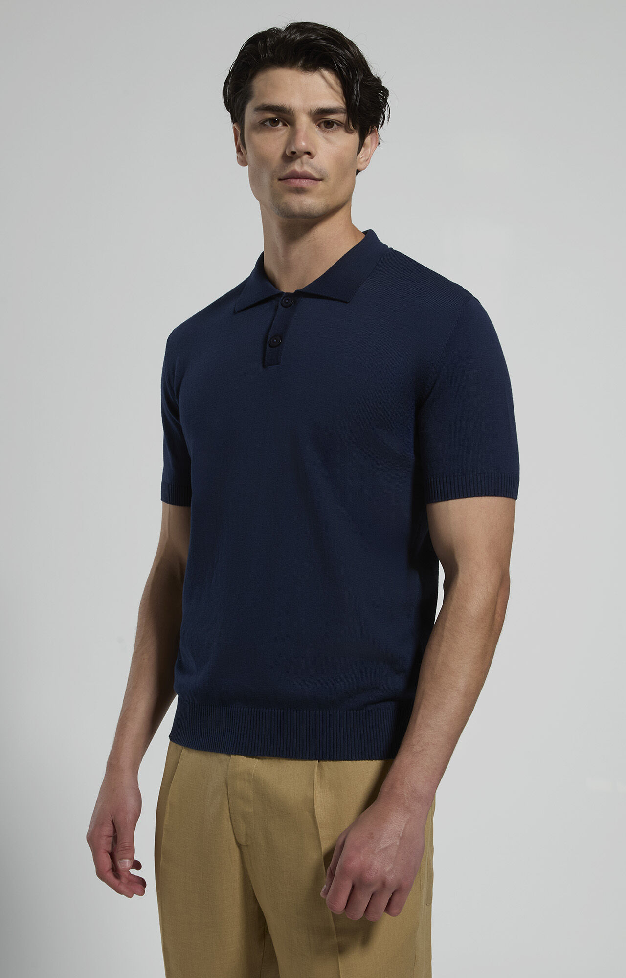Men's knitwear: pullover, knit vest, polo shirt | Bikkembergs