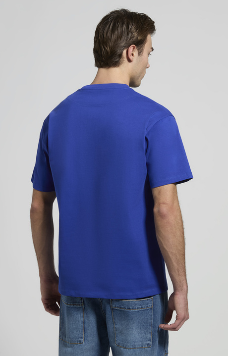 Men's contrast logo T-shirt, SURF THE WEB, hi-res-1