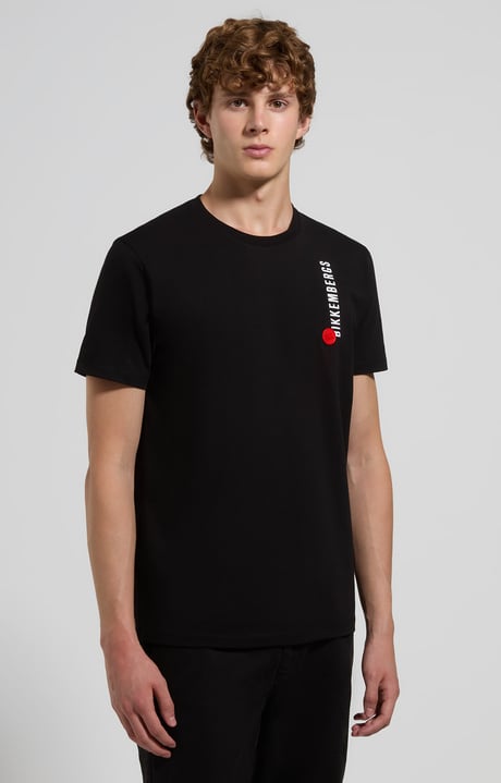 Slim fit men’s T-shirt, BLACK Slim fit men’s T-shirt, BLACK, hi-res-1