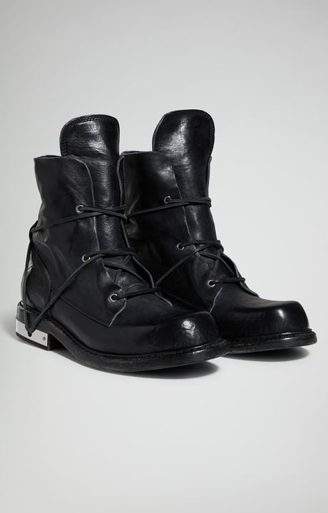 Men's ankle boots - Met Hole, BLACK Men's ankle boots - Met Hole, BLACK, hi-res-1