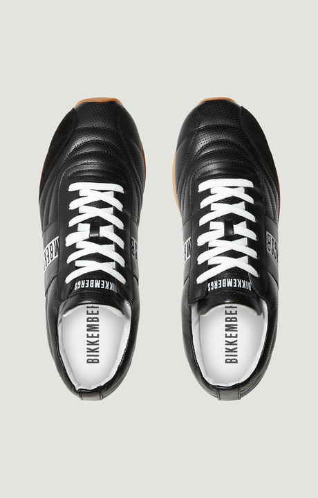 MEN'S SNEAKERS SOCCER, BLACK, hi-res-1