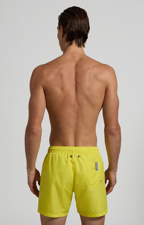 Men's print boardshorts, YELLOW Men's print boardshorts, YELLOW, hi-res-1