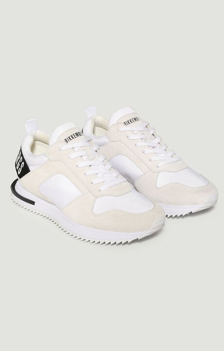 bikkembergs White Men's sneakers with tape - Hector