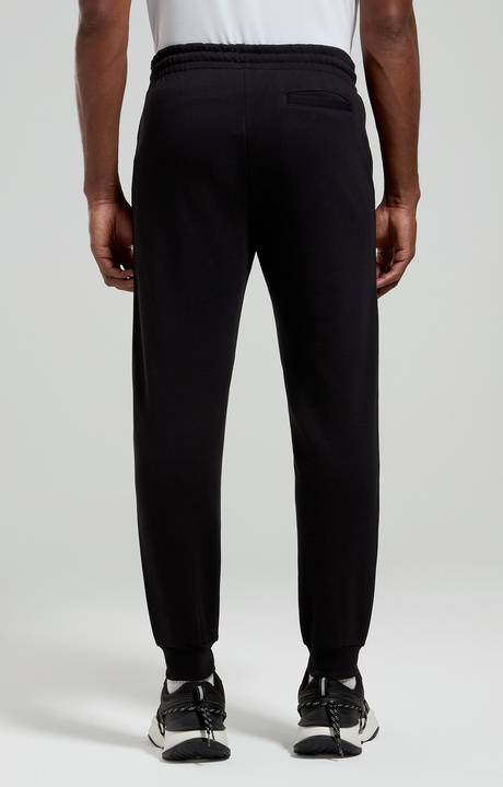 Embroidered men’s joggers, BLACK, hi-res-1