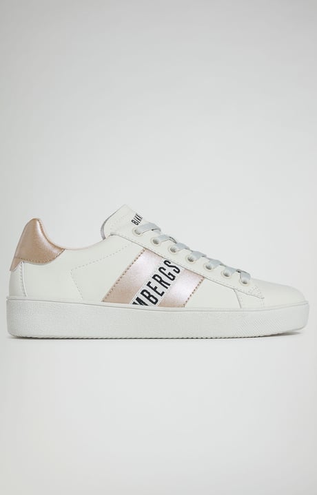Recoba women's sneakers, OFF WHITE/GOLD Recoba women's sneakers, OFF WHITE/GOLD, hi-res-1
