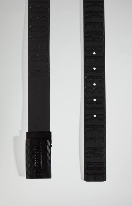 Men&rsquo;s leather belt, BLACK, hi-res-1