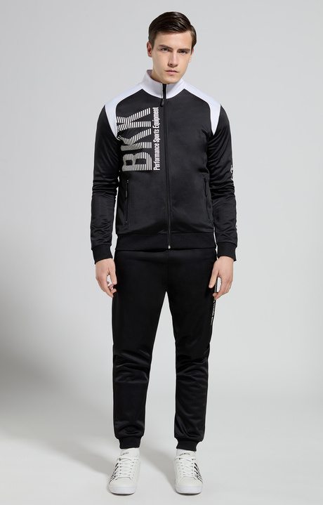 Men's triacetate joggers, METEORITE BLACK, hi-res-1