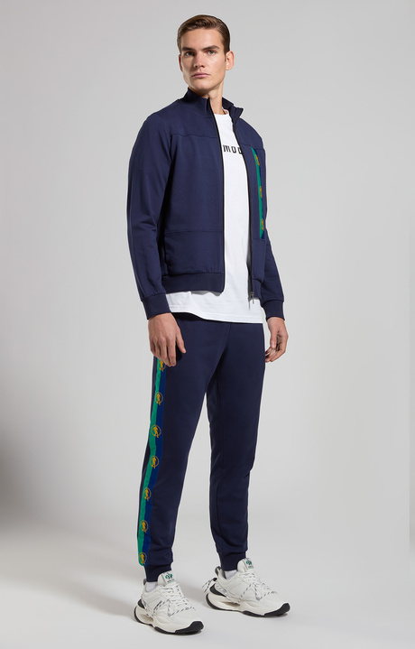 Men's joggers, BLACK IRIS, hi-res-1