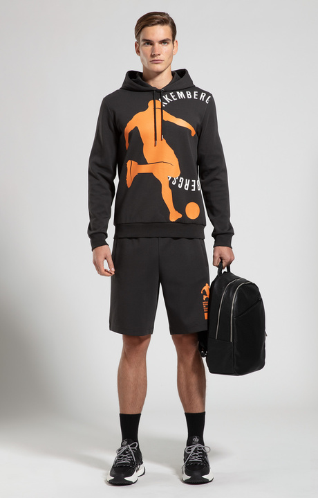 Men's hoodie sweatshirt, PIRATE BLACK, hi-res-1