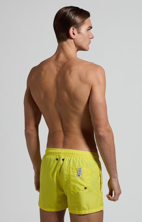 Men's mid-length boardshorts, YELLOW Men's mid-length boardshorts, YELLOW, hi-res-1