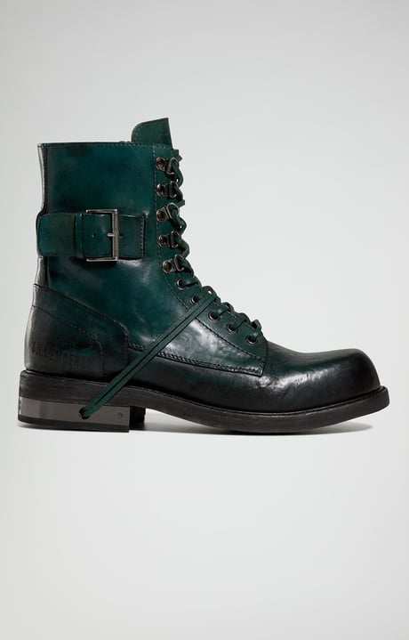 Met Hole men's lace-up boots, AGAVE Met Hole men's lace-up boots, AGAVE, hi-res-1