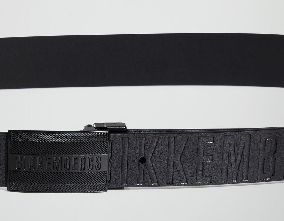 Men&rsquo;s leather belt, BLACK, hi-res-1